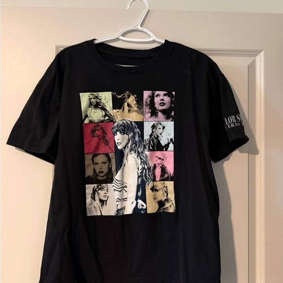 Taylor Swift Tops - Taylor Swift Black Tour T-Shirt